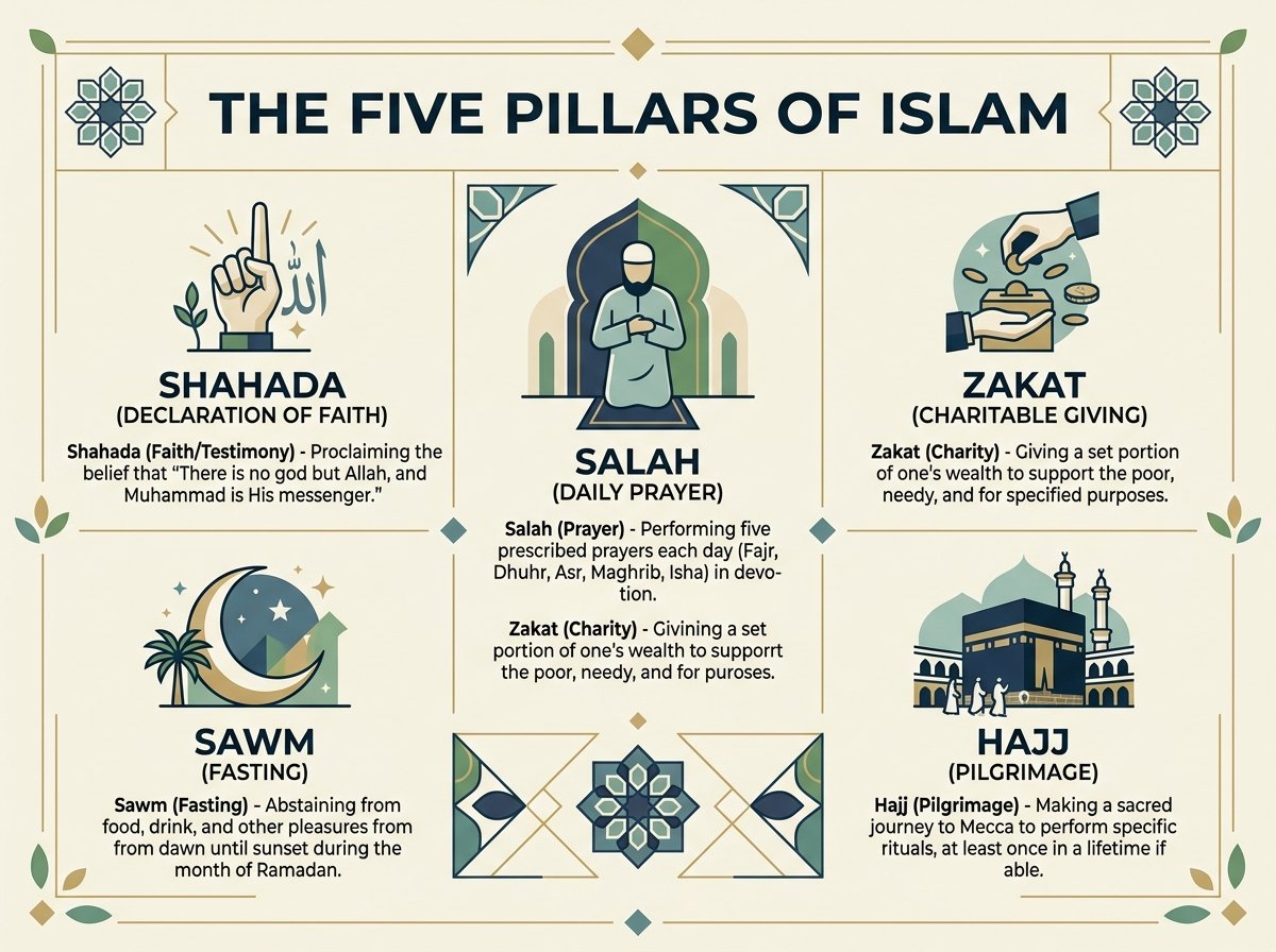 five pillars of islam