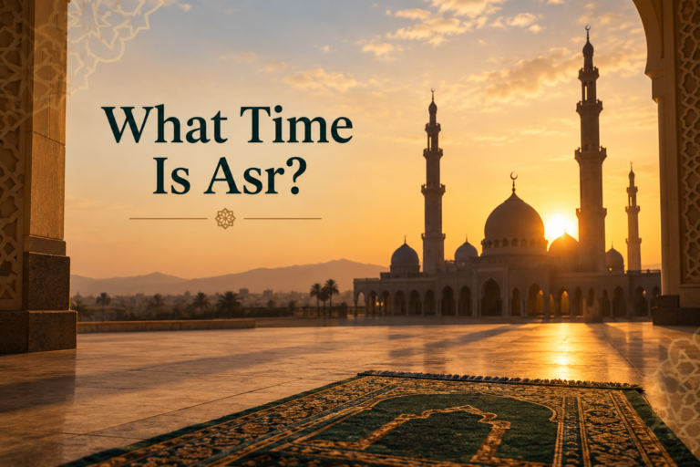 What Time Is Asr